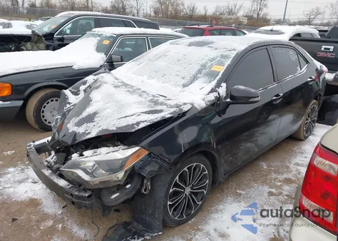 2016 Toyota Corolla S Plus из США, поврежденный, VIN 2T1BURHE6GC637119